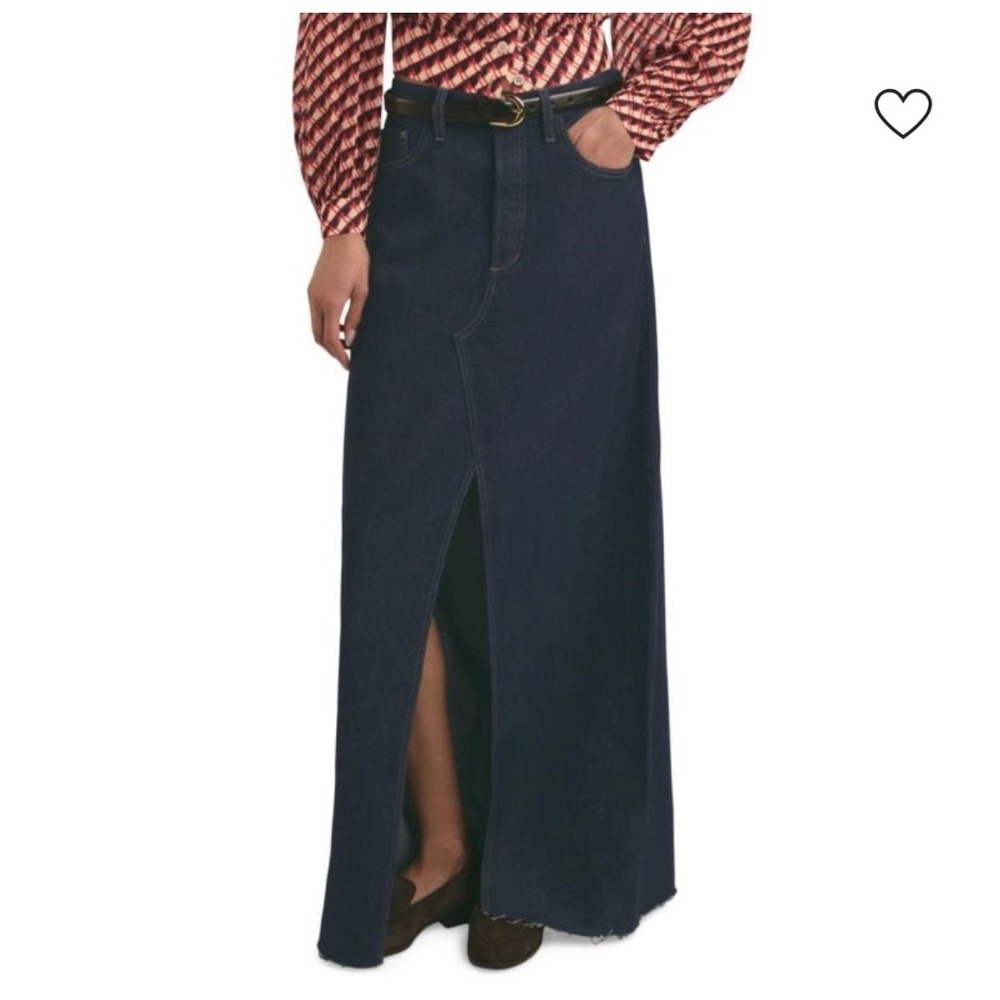 Sz 27- Sunny Denim Maxi Skirt (EXCLUSIVE BRAND)